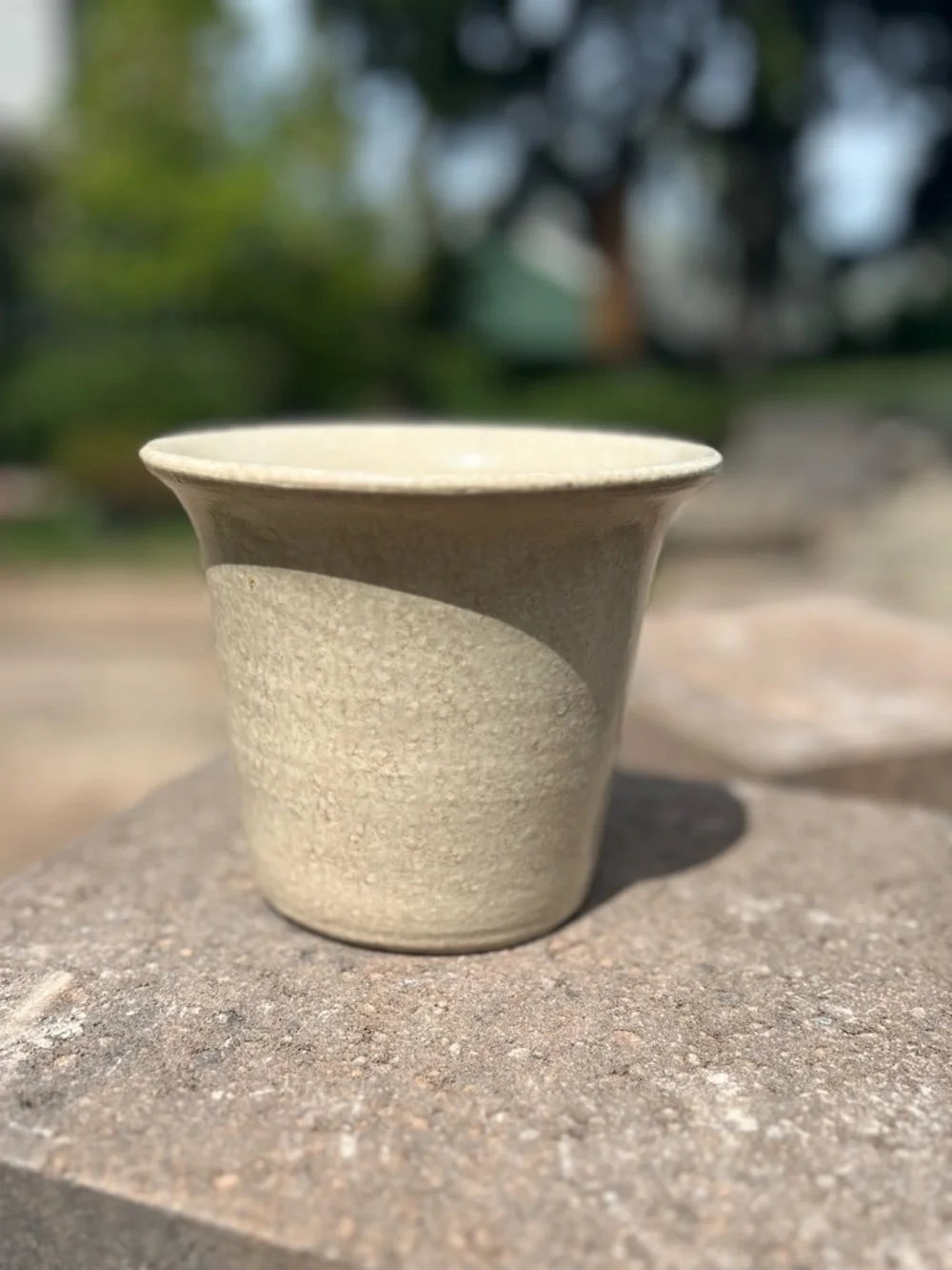 NWOT Terrain Flared Rim Ceramic Planter